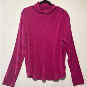 Women's Pink Long Sleeve Top
